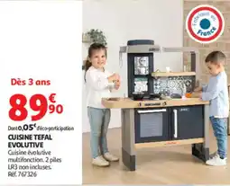 Auchan CUISINE TEFAL EVOLUTIVE offre