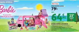 Auchan Barbie CAMPING CAR DE RÊVE offre