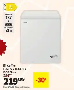 Conforama Coffre offre