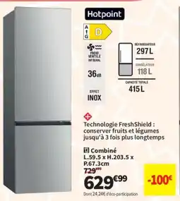 Conforama Hotpoint Réfrigérateur offre