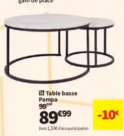 Conforama Pampa Table basse offre