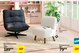 Conforama Alto Fauteuil pivotant offre