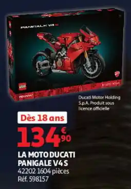 Auchan LEGO Technic LA MOTO DUCATI PANIGALE V4 S offre