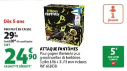 Auchan COVINA Attaque Fantômes offre