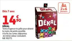 Auchan DÉKAL offre