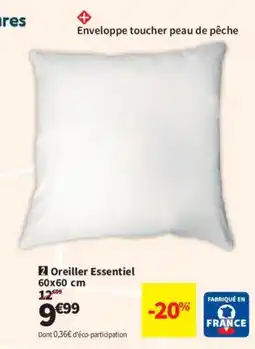 Conforama Oreiller Essentiel offre