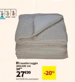 Conforama EGERE Couette Loggia offre
