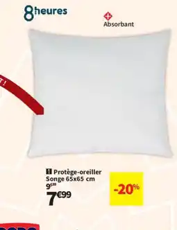 Conforama 8heures Protège-oreiller offre