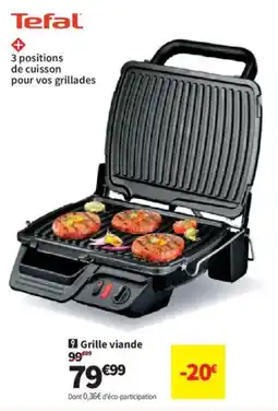 Conforama Tefal Grille viande offre