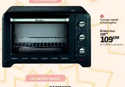 Conforama Moulinex Mini-four offre