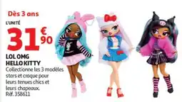 Auchan LOL OMG HELLO KITTY offre