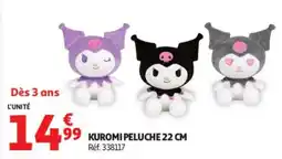 Auchan KUROMI PELUCHE offre