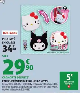 Auchan LOL HELLO KITTY offre