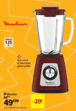 Conforama Moulinex Blender offre