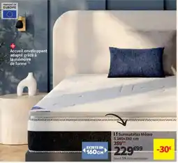 Conforama Surmatelas Mémo offre
