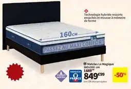 Conforama Matelas Le Magique offre