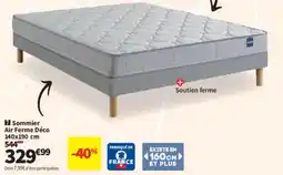 Conforama NAPOLI Sommier Air Ferme Déco offre