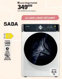 Conforama SABA Lave-linge frontal offre