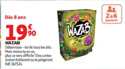 Auchan WAZABI offre