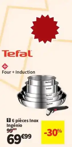 Conforama Tefal inox ingenio offre