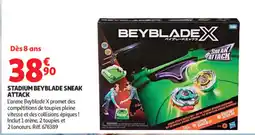 Auchan BeybladeX Stadium Beyblade Sneak Attack offre