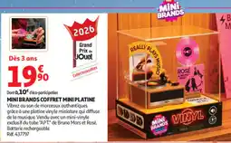 Auchan MINI BRANDS COFFRET MINI PLATINE offre