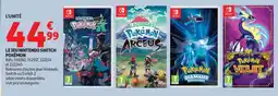 Auchan Le jeu nintendo switch pokémon offre