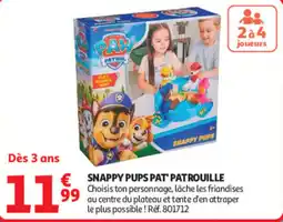 Auchan PAW PATROL SNAPPY PUPS offre