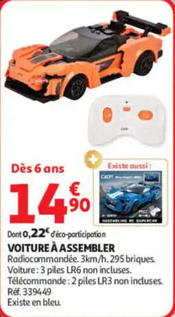 Auchan CaDA VOITURE À ASSEMBLER offre