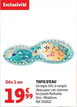 Auchan TAPIS D'EAU offre
