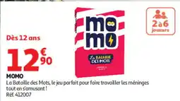Auchan MOMO La Bataille des Mots offre
