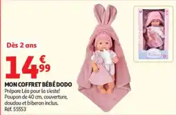 Auchan MON COFFRET BÉBÉ DODO offre