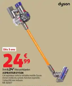 Auchan Dyson Aspirateur Dyson offre
