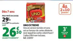 Auchan UNO UNO EXTREME offre