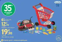 Intermarché Chariot garni + caisse enregistreuse offre