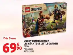Auchan LEGO DORRY CONTRE BROGY - LES GÉANTS DE LITTLE GARDEN offre