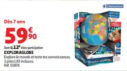 Auchan Clementoni Exploraglobe offre