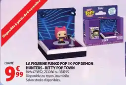 Auchan FUNKO POP! K-POP DEMON HUNTERS - BITTY POP TOWN offre