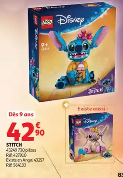 Auchan LEGO Disney STITCH offre