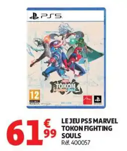 Auchan Marvel Tokon Fighting Souls offre