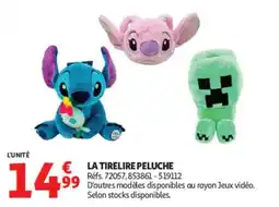 Auchan LA TIRELIRE PELUCHE offre