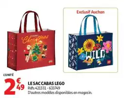 Auchan LEGO LE SAC CABAS LEGO offre