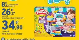 Intermarché Play-Doh La cuisine des petits chefs offre