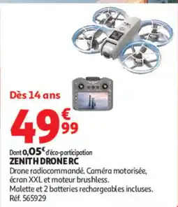 Auchan ZENITH DRONE RC offre