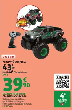 Auchan CRASH TRUCKS RC 1:14 offre
