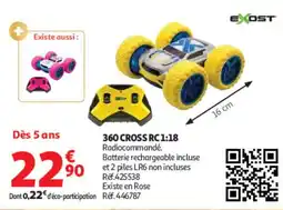Auchan EXOST 360 CROSS RC 1:18 offre