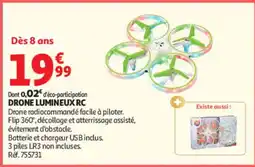 Auchan DRONE LUMINEUX RC offre