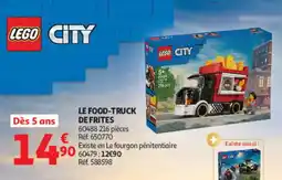 Auchan LEGO CITY LE FOOD-TRUCK DE FRITES offre