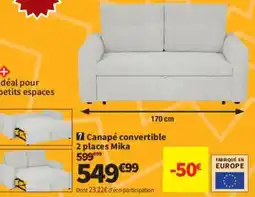 Conforama Mika Canapé convertible offre