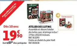 Auchan DIORAMA ATELIER DES LUTINS offre